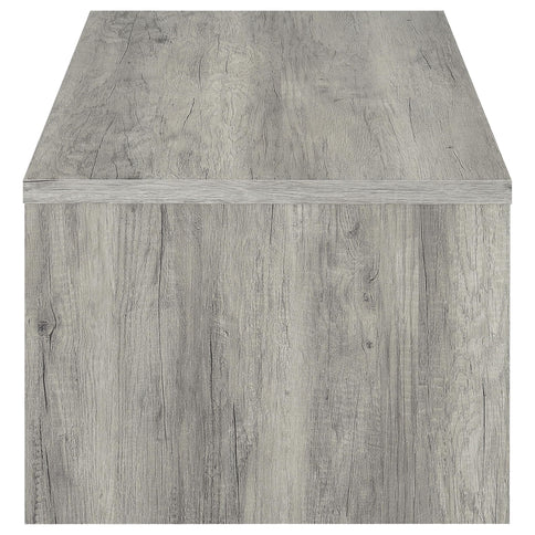 Nuberg - 2 Piece And End Table Set With Storage Drawers - Gray