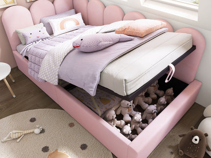Upholstered Daybed With Hydraulic Storage