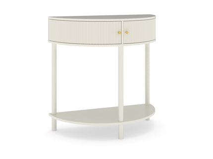 Demi Lune - Console Table With 2 Storage Drawers