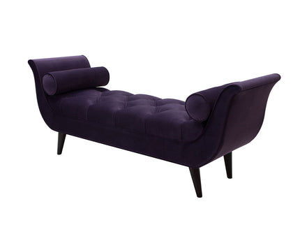 Alma - Tufted Flared Arm Entryway Bench