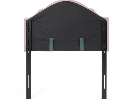 Flanner - Contemporary Fabric Upholstered Twin Headboard - Blush