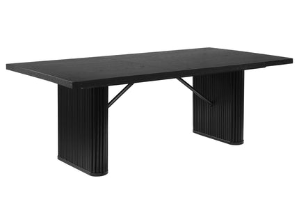Houston - Rectangular Double Dining Table Top - Black