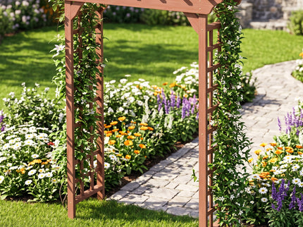 Wedding Arbor With Trellis Design
