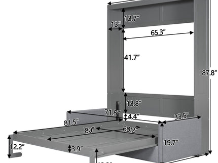 Murphy Wall Bed With Cushion