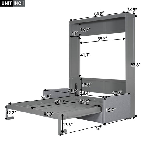 Murphy Wall Bed With Cushion