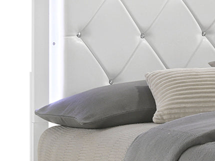 Blaze - Modern Bed With LED Headboard