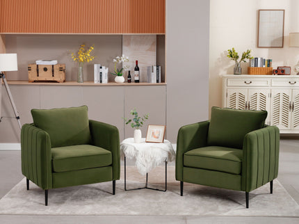 Accent Chair With Pillow For Living Room