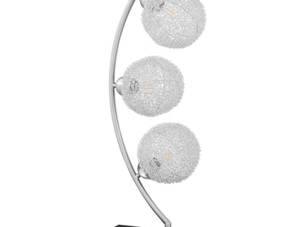 Mcdougal - Spherical Table Lamp With LED Lighting - Black