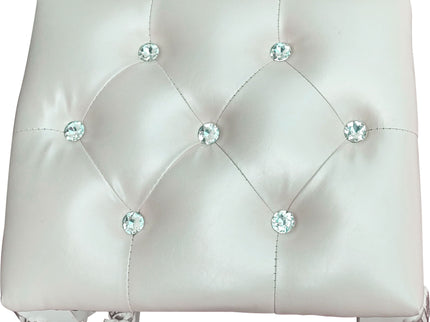 Dresden II - Vanity Stool - Bone White