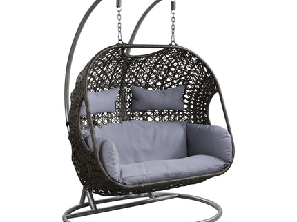 Vasant - Wicker Hanging Chair - Gray