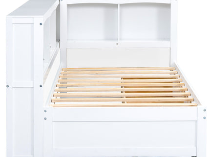 Daybed With 2 Storage Drawers, Storage Cabinets, USB Ports