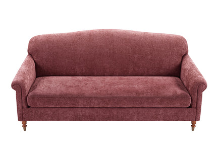 Loveseat Sofa, 2 Seater Couch With Rolled Arms