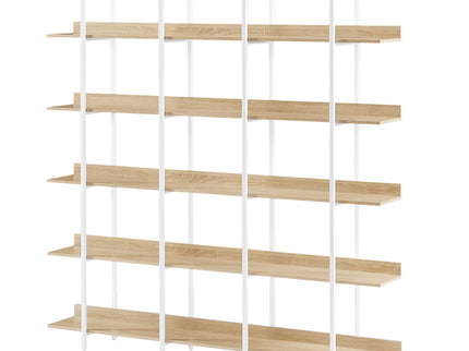 Vintage Industrial 5 Tier Bookcase