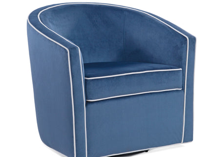 Kendall - Swivel Chair With Barrel Back Design