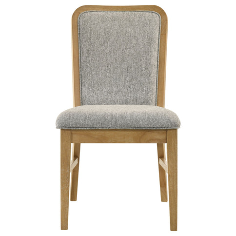 Teleli - 7 Piece Dining Set - Natural / Gray