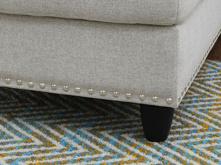 Alger - Left Hand Facing Sofa & Chaise With Ottoman