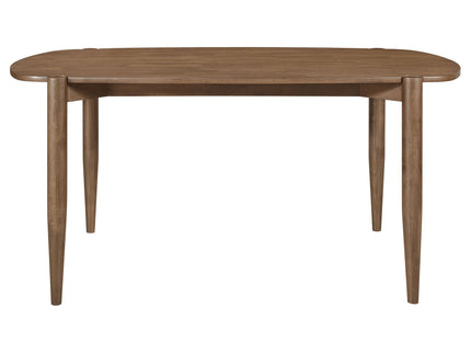 Whisten - Dining Set With Rounded Tabletop And Upholstered Chairs
