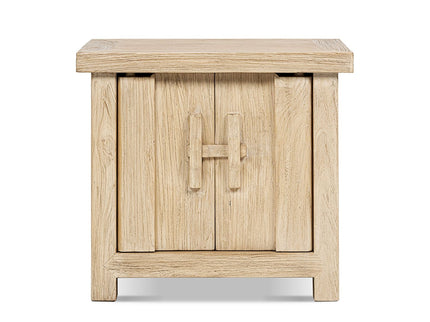 Rowan - 2 Door Cabinet - Light Natural Brown