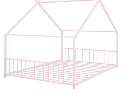 Metal House Bed