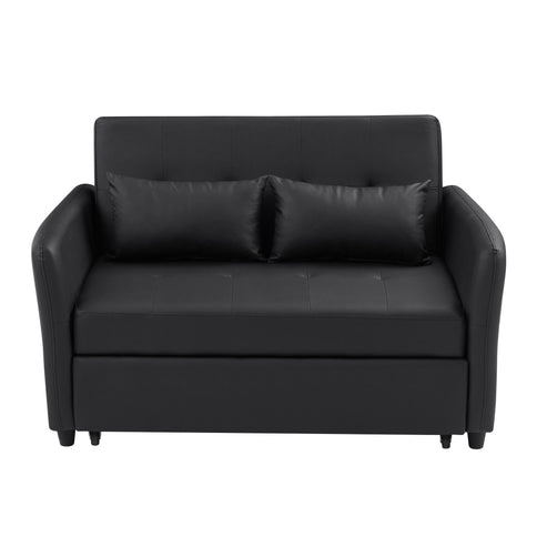 Convertible Sleeper Sofa Bed With 3 USB Ports