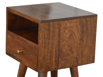 Solid Wood Mini Nightstand