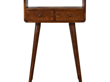 Mini Console Table - Chestnut
