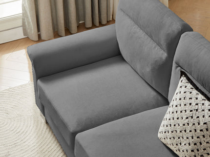 3 Seater Elegant Stationary Sofa