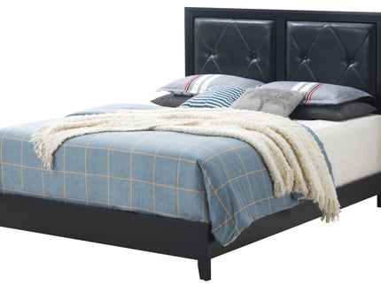 Padded Headboard Bed