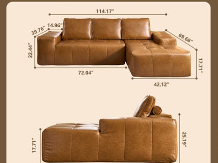 Boneless Couches For Living Room With Chaise