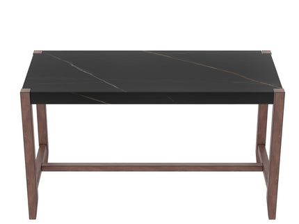 5 Piece Counter Height Dining Set, Bar Table With 4 Upholstered Chairs