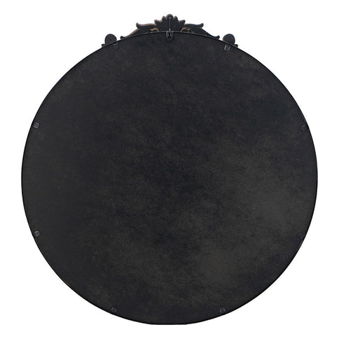 Classic Design Mirror With Baroque Inspired Frame For Bathroom, Entryway Console Lean Against Wall