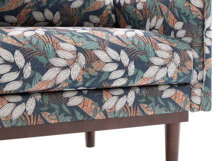 2 Seater Loveseat Sofa With Spacious Seating Area