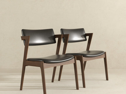 Edwin - Mid-Century Modern Dining Chair (Set of 2)
