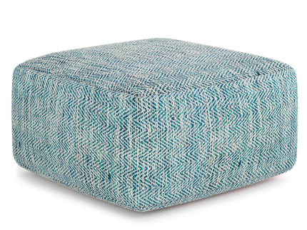 Nate - Handcrafted Square Pouf