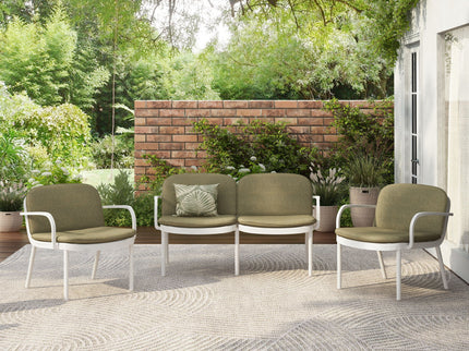 Luna - Outdoor Patio 3 Pieces Chat Set