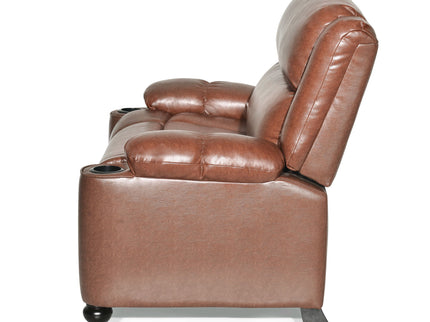Tufted Design Wide Manual Recliner Chair