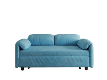 Sofa, Dual Purpose Lounge With Retractable Queen Size Bed