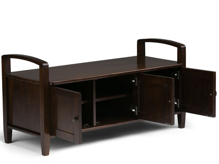 Warm Shaker - Handcrafted Entryway Storage Bench