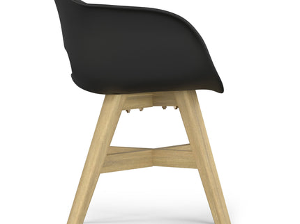 Kona - Outdoor Dining Chair In Plastic (Set of 2)
