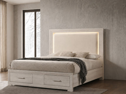Colorado - Bed With Upholstered LED Headboard