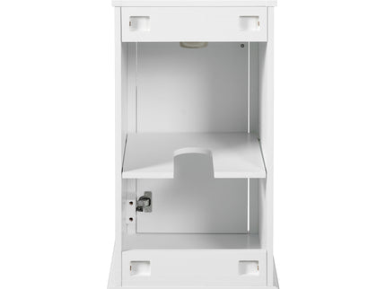Bathroom Vanity With Sink, Soft Close Door, Adjustable Shelf, Freestanding Single Unit - White