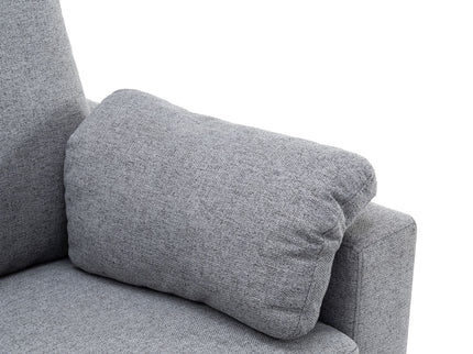 Power Recliner Sectional Sofa Home Theater Reclining Sofa With Two USB Ports, Two Storage Drawers For Living Room