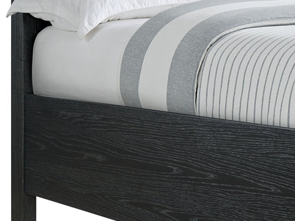 Storage Bed With Panel Headboard And Spacious Footboard Drawers