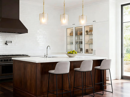 Adjustable Cylindrical Pendant Light