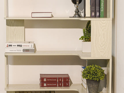 L-Shaped Corner Bookshelf