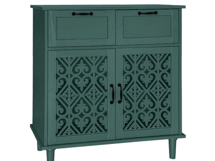 2 Door 2 Drawer Elegant Cabinet
