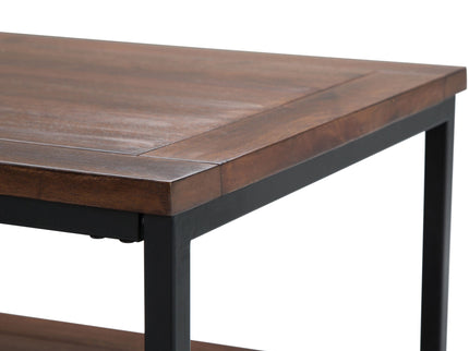 Skyler - Coffee Table - Dark Cognac Brown