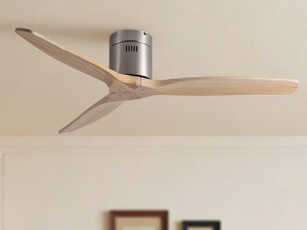 Low Profile Flush Mount Ceiling Fan Without Light
