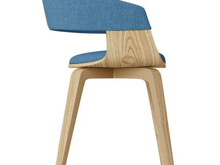 Lowell - Mid-Century Modern Bentwood Dining Chair