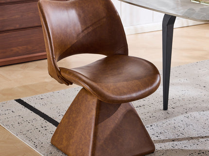 Modern Swivel Dining Chair With High Back